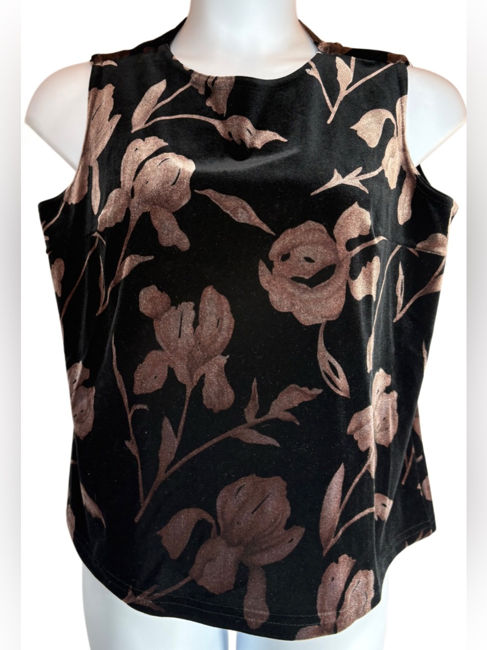 Vintage Elegant Holiday Formal Sleeveless Top Size 1X